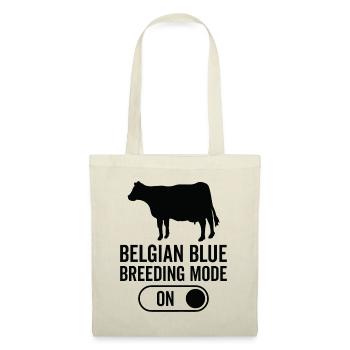 Cow breeding mode on - Belgian blue - Tote Bag - nature - Front
