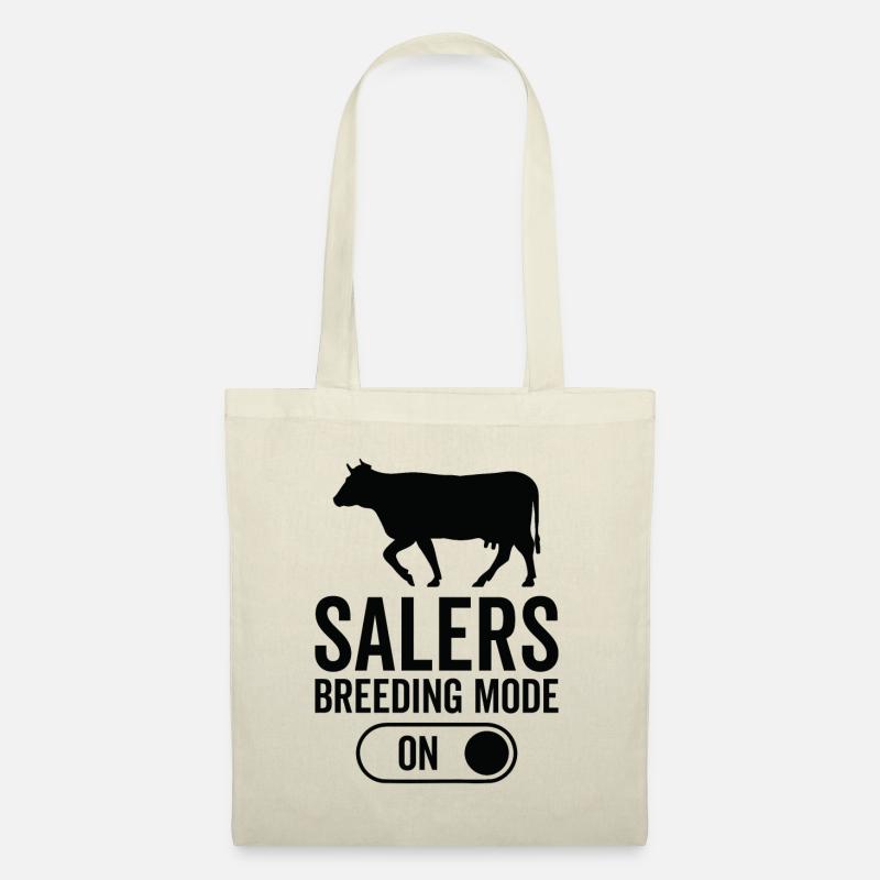 Mode d’élevage de vaches activé - Saler - Sac en tissu - nature