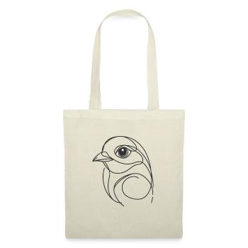 Line Art Dad Mom - Bird - Tote Bag - nature - Front