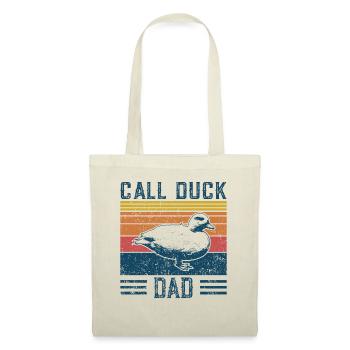 Entendad - Vintage Call Ente - Stoffbeutel - Natur - Vorne