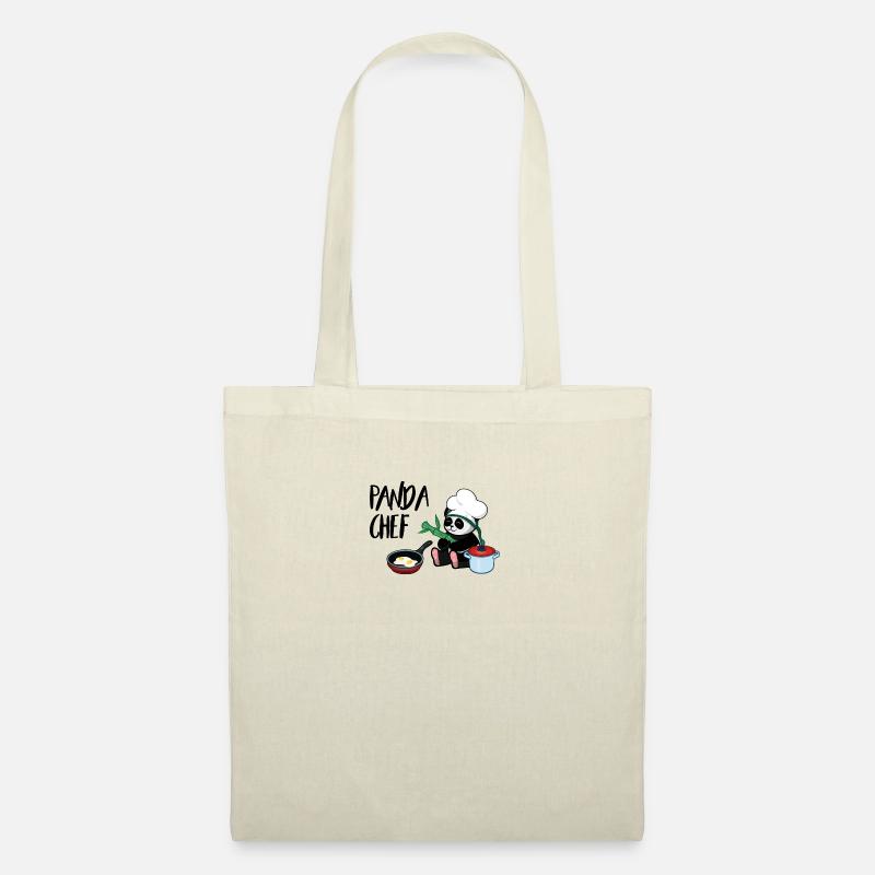 Panda cook - Tote Bag - nature