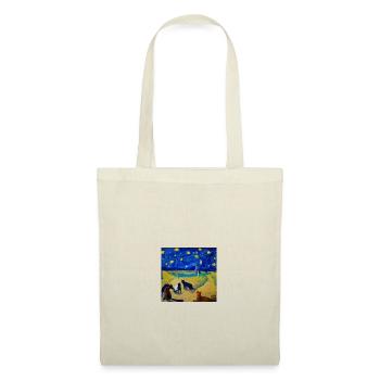 Cats in van Gogh's starry night - Tote Bag - nature - Front