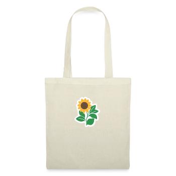 Sonnenblume - Stoffbeutel - Natur - Vorne