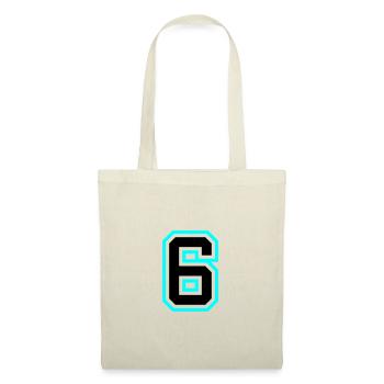Symbole à 6 chiffres - Sac en tissu - nature - Devant