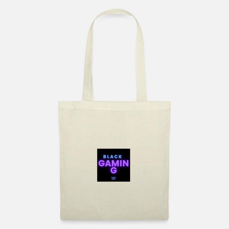 Black Gaming - Stoffbeutel - Natur
