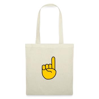 Emoji Index Fingers Show Sketch Color - Tote Bag - nature - Front