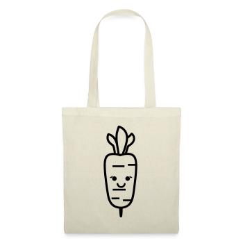 Carotte - Sac en tissu - nature - Devant