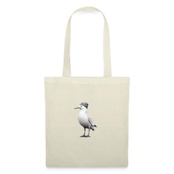 Chapeau de mouette oiseau mer du Nord Hambourg Bonnet Kiel - Sac en tissu - nature - Devant