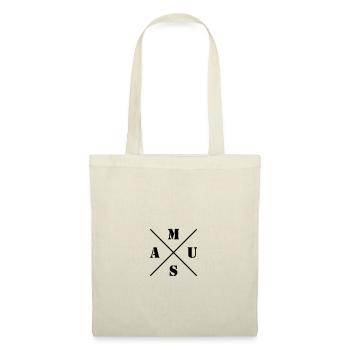 Logo de la souris - Sac en tissu - nature - Devant