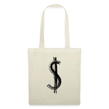 Dollar - Stoffbeutel - Natur - Vorne