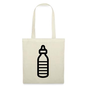 Flasche - Stoffbeutel - Natur - Vorne