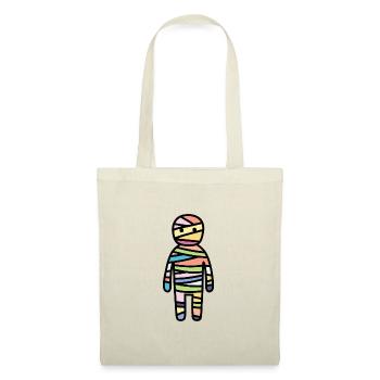 Mumie Halloween Comic - Stoffbeutel - Natur - Vorne