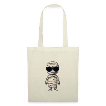 Mumie Halloween Sonnenbrille - Stoffbeutel - Natur - Vorne