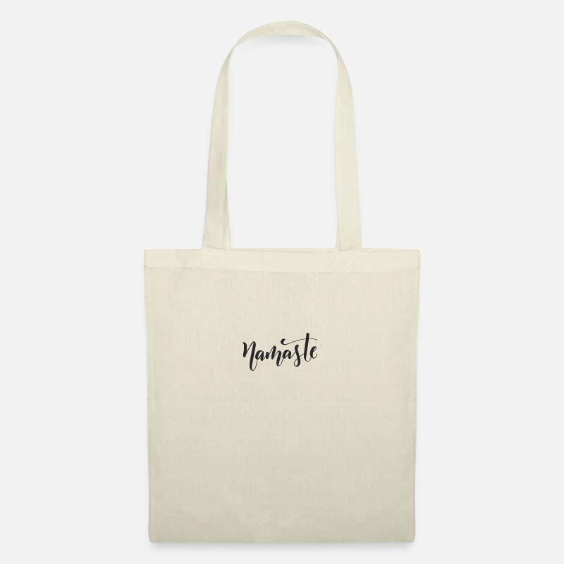 Namaste Schrift - Stoffbeutel - Natur