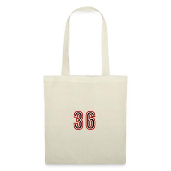 36 Number Years Jersey - Tote Bag - nature - Front