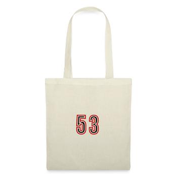 53 Number Years Jersey - Tote Bag - nature - Front