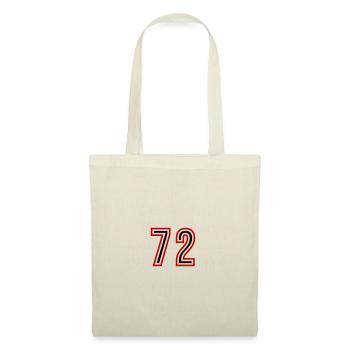 72 Number Years Jersey - Tote Bag - nature - Front