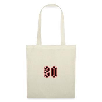 80 Number Years Jersey - Tote Bag - nature - Front