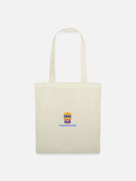PATTES DE TONNERRE - Sac en tissu - nature