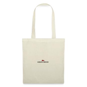 Enterrement de vie de garçon coeur - Sac en tissu - nature - Devant