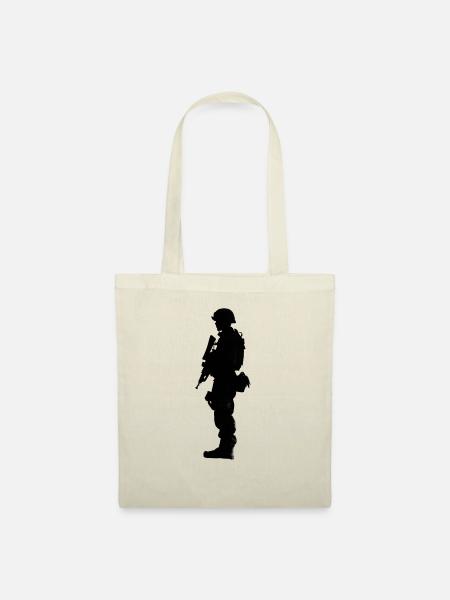 Soldat - Stoffbeutel - Natur
