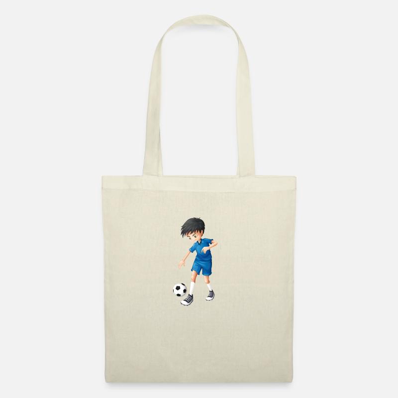 Soccer - Stoffbeutel - Natur