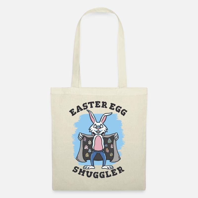 Easter egg smuggler Rabbit - Tote Bag - nature