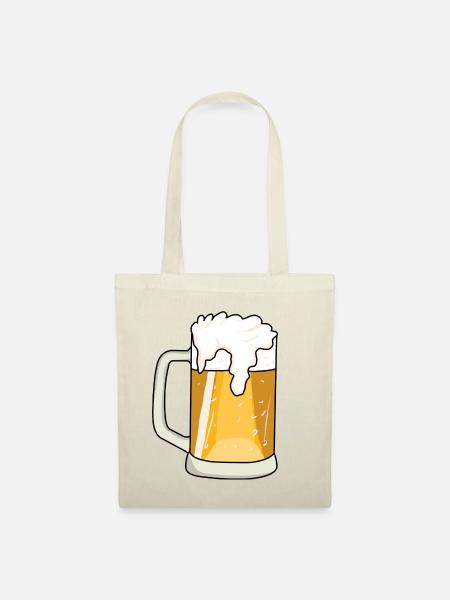 Bier - Stoffbeutel - Natur