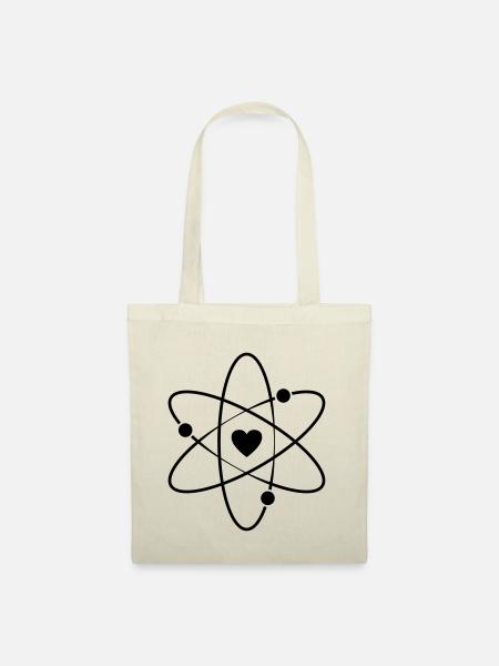 I Love Wissenschaft - Stoffbeutel - Natur