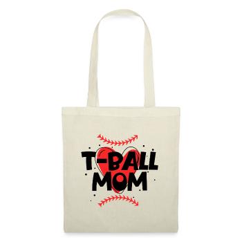 Tball Elternspieler T-Ball Mama - Stoffbeutel - Natur - Vorne