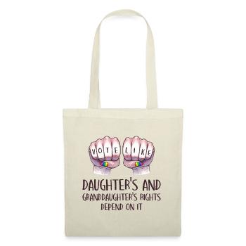 Grandma Feminism Little Girl Granny - Tote Bag - nature - Front