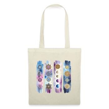 Méditation Aquarelle Mandala Yoga - Sac en tissu - nature - Devant
