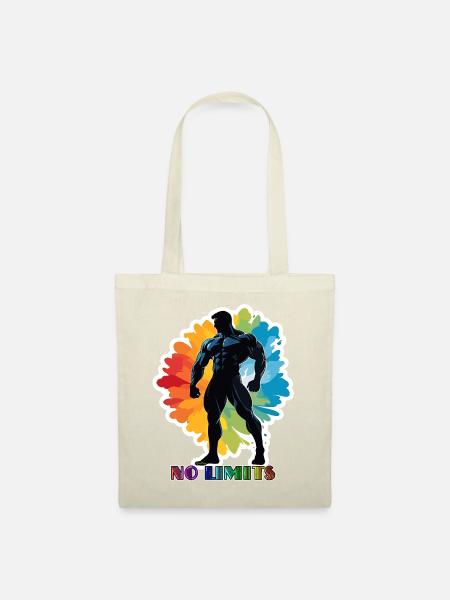 No Limits - Stoffbeutel - Natur