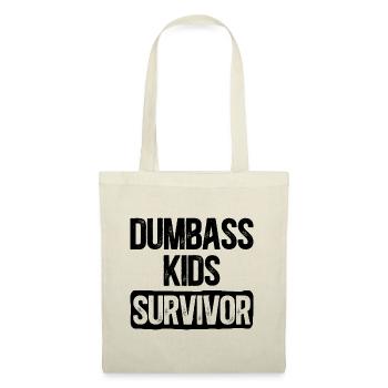 Humour Famille Enfants Maman Papa - Sac en tissu - nature - Devant
