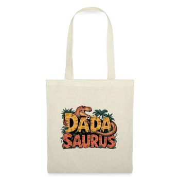 Dinosaure Papa Saurus Cadeau Papa - Sac en tissu - nature - Devant