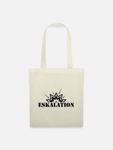 Eskalation Print - Stoffbeutel - Natur