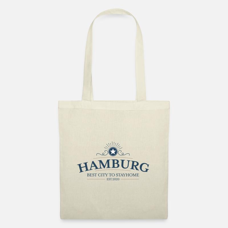 Hamburg - Stoffbeutel - Natur