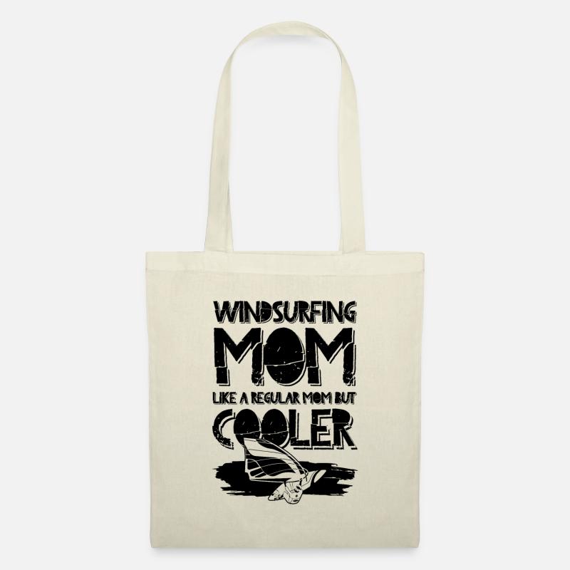 Windsurfing mama - Stoffbeutel - Natur
