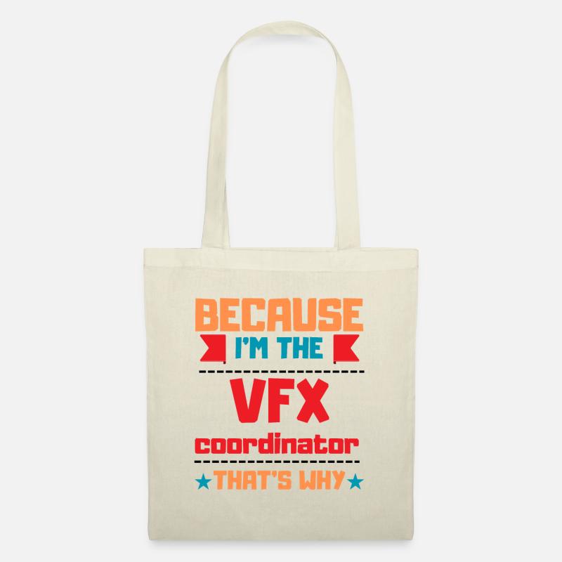 Funny VFX coordinator design, visual effects - Tote Bag - nature