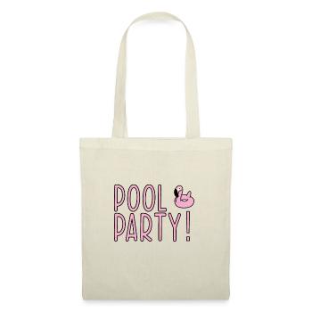 pool party flamingo - Tote Bag - nature - Front