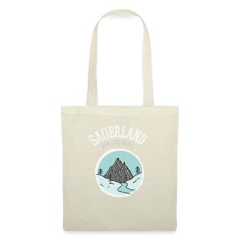 Sauerland Original | Dorfkind Wandern Wintersport - Stoffbeutel - Natur - Vorne