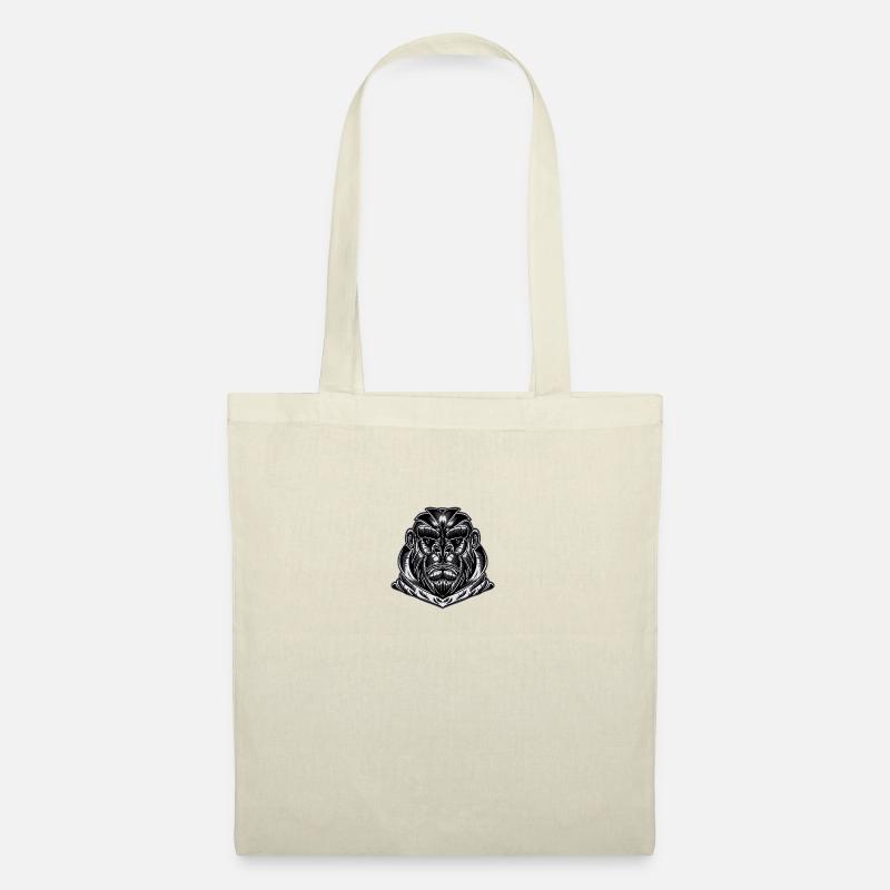 Gorilla Silverback Black White Monkey Gift - Tote Bag - nature