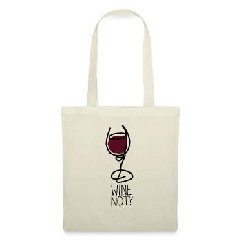 Wine Not? Red - Stoffbeutel - Natur - Vorne