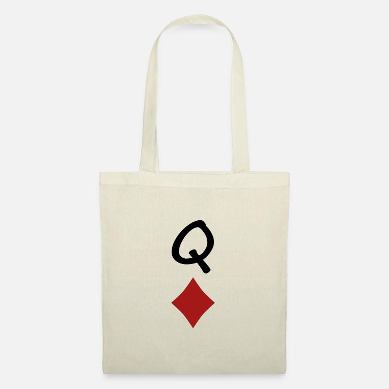 King Queen Partnerlook - Stoffbeutel - Natur