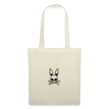 Lapin Crâne de Pâques Crâne - Sac en tissu - nature - Devant