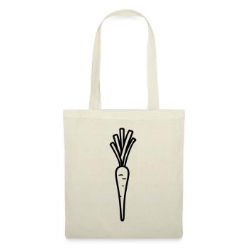 Carotte - Sac en tissu - nature - Devant
