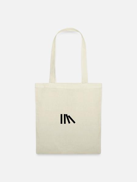 Minimalistic Stripes Black - Stoffbeutel - Natur