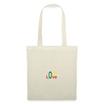 One love - version 1 - Sac en tissu - nature - Devant