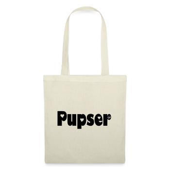 pupser - Stoffbeutel - Natur - Vorne