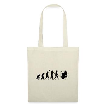 Drum évolution - Sac en tissu - nature - Devant